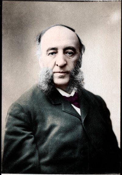Portrait of Jules Ferry (1832-1893), French statesman by French Photographer